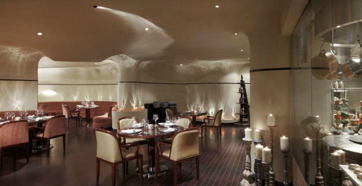 Jaipur Marriott Hotel Exteriér fotografie The interior of the restaurant