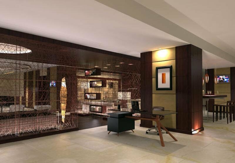 Jaipur Marriott Hotel Exteriér fotografie The lobby of the hotel